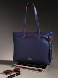 Tolchi Sash Tote Bag - Midnight Blue