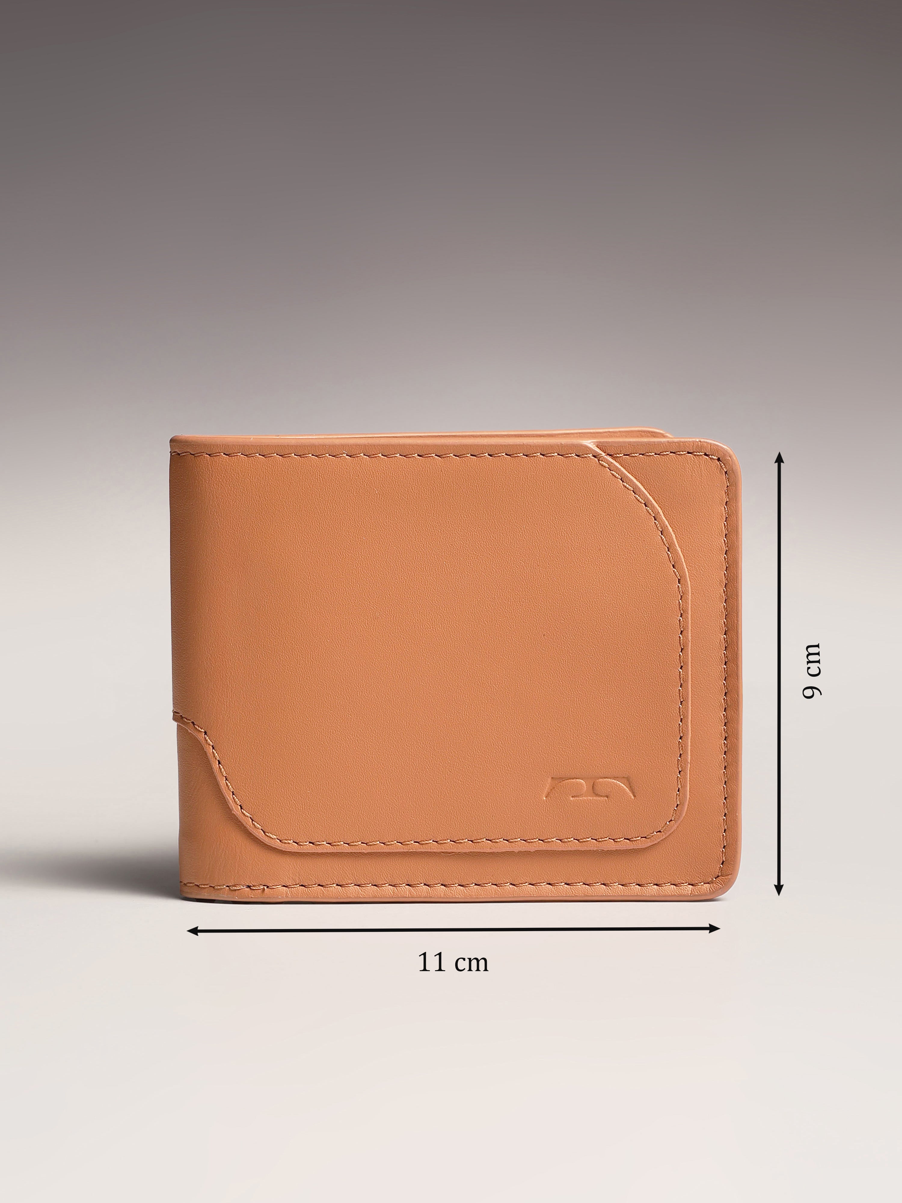 Tolchi Contour Wallet - Caramel Brown
