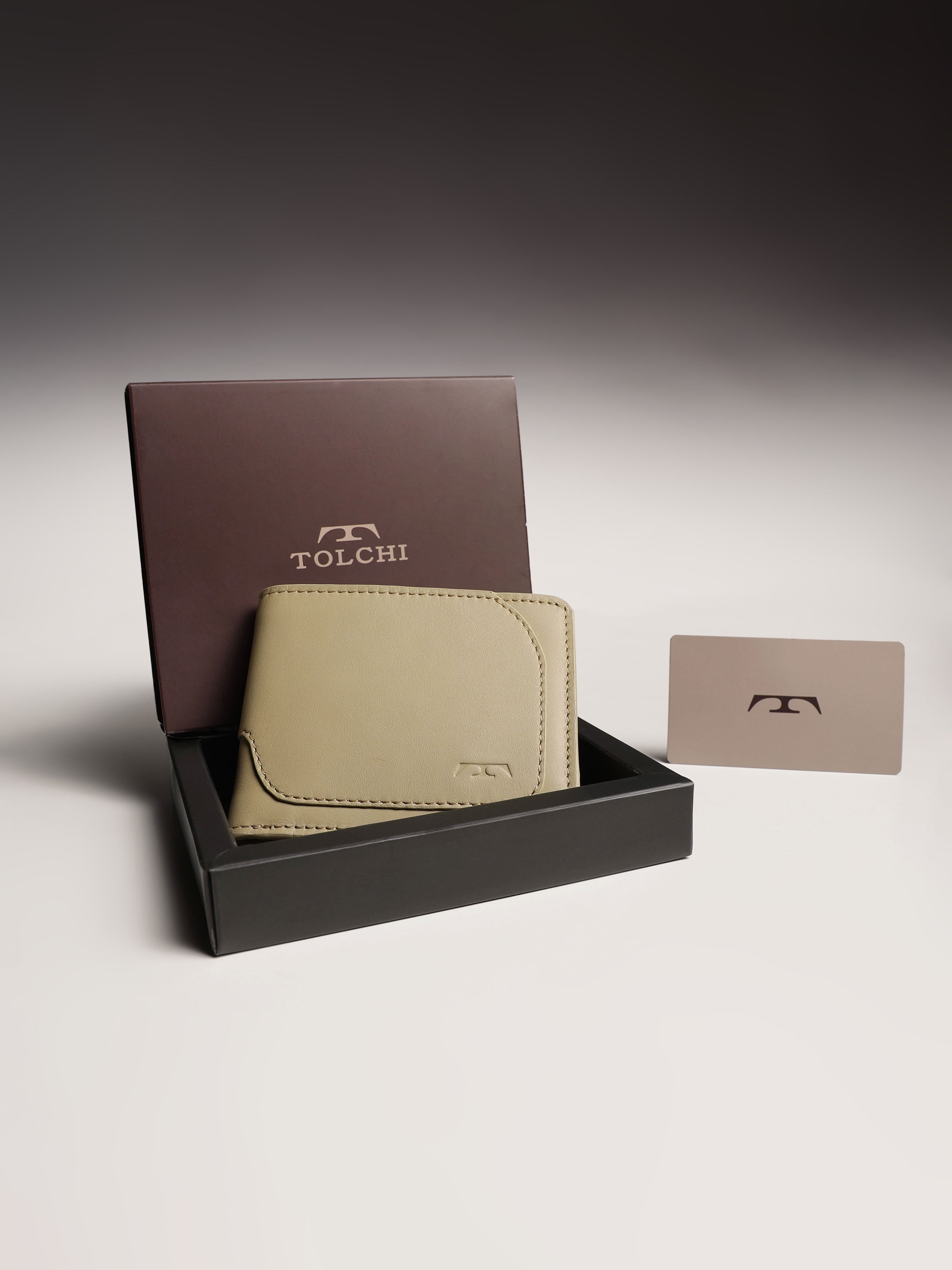 Tolchi Contour Wallet - Sandstone