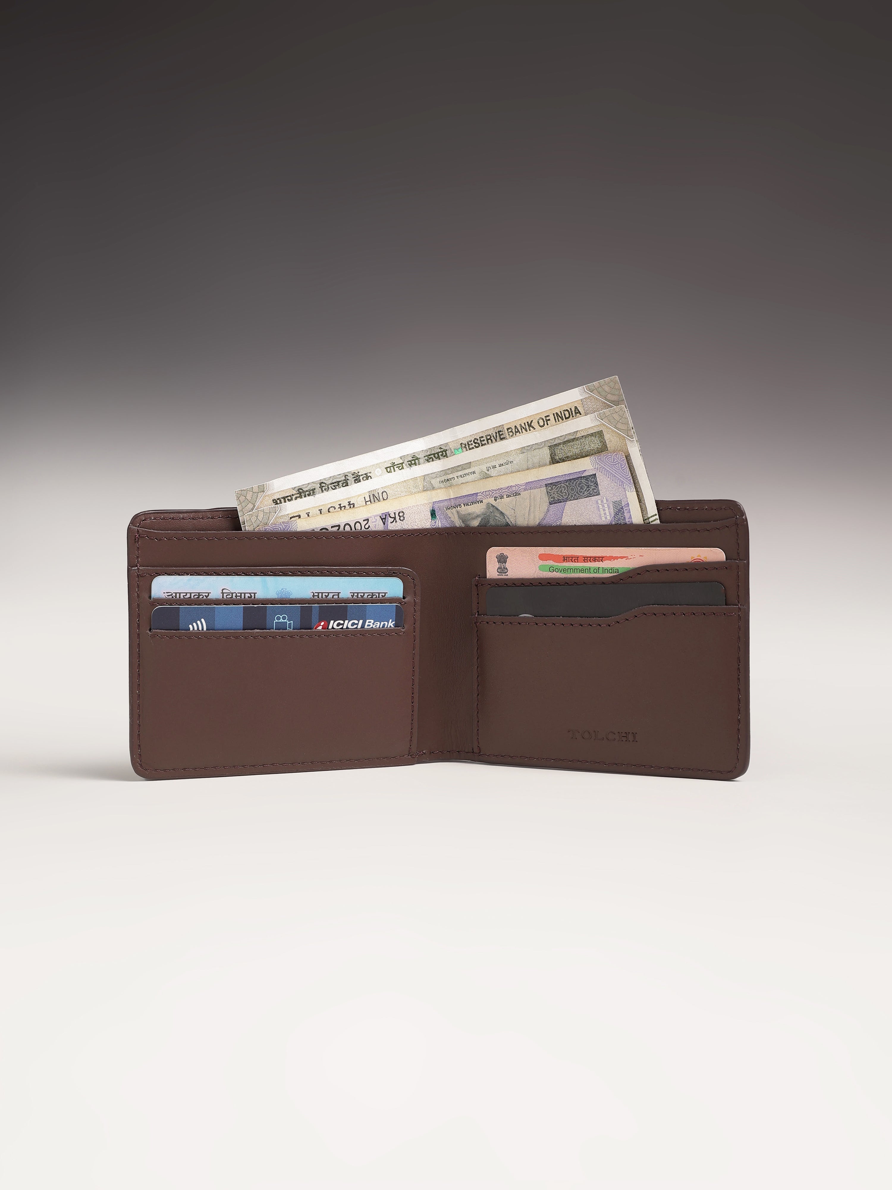 Tolchi Edge Wallet - French Roast