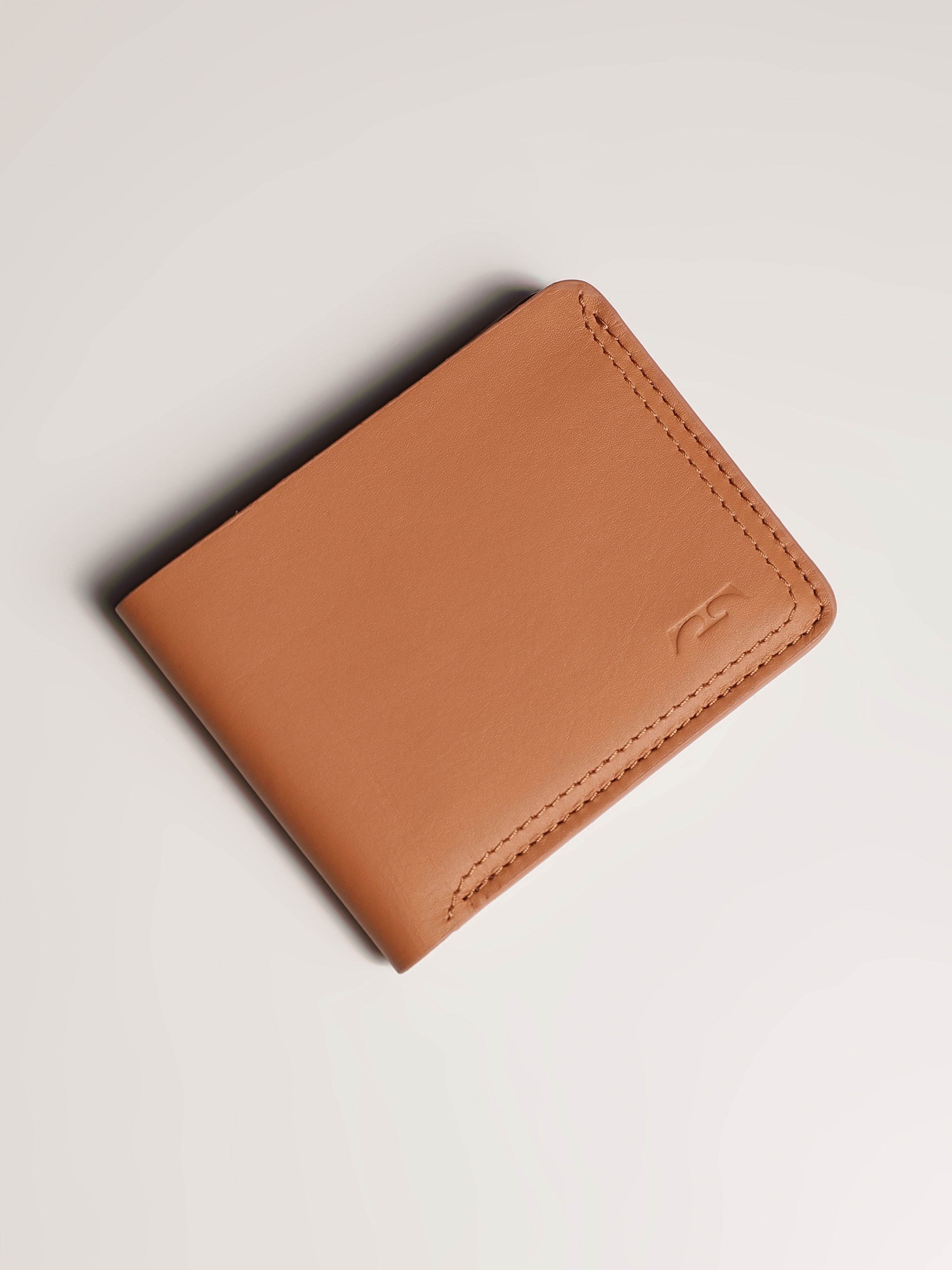 Tolchi Facet Wallet - Caramel Brown