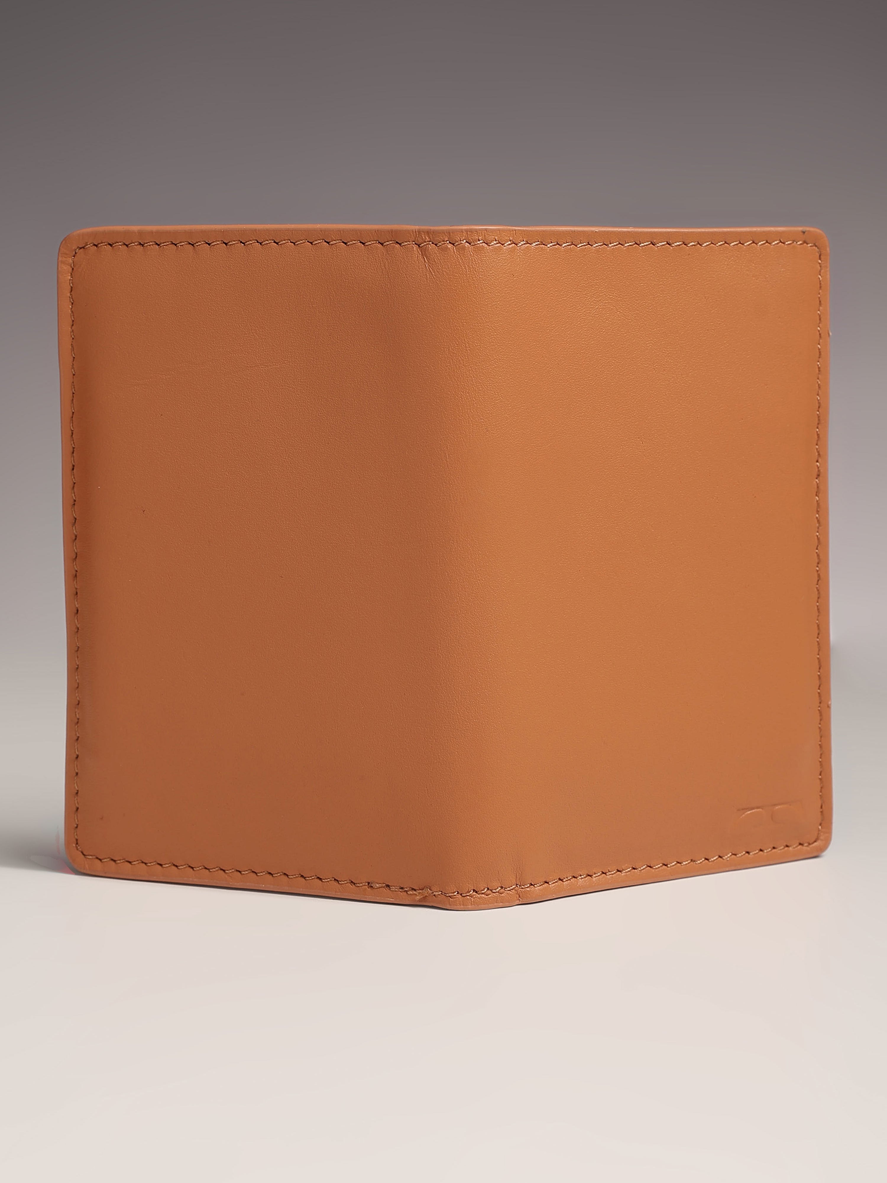 Tolchi Linea Cardholder - Caramel Brown