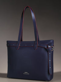 Tolchi Sash Tote Bag - Midnight Blue