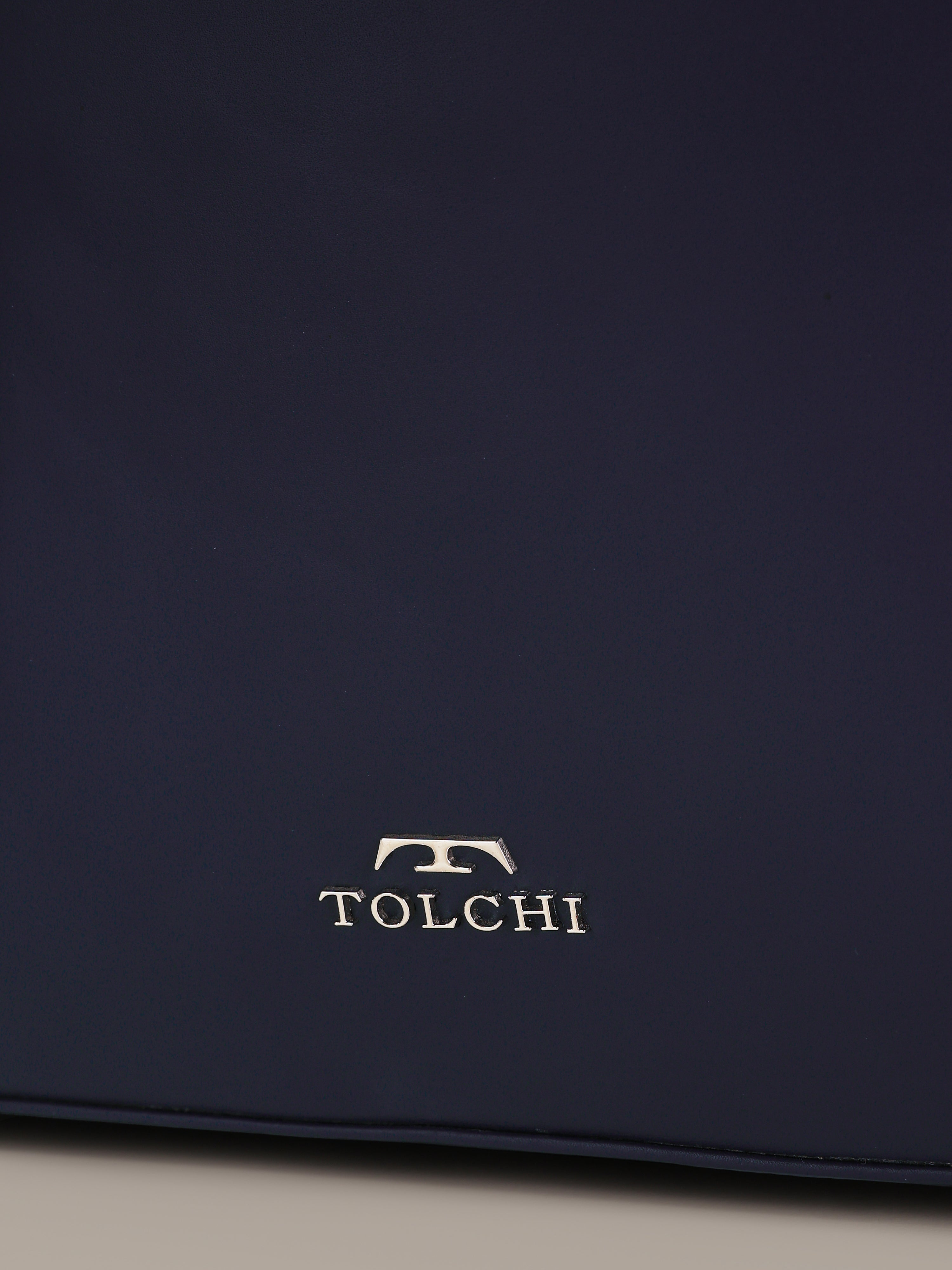 Tolchi Sash Tote Bag - Midnight Blue
