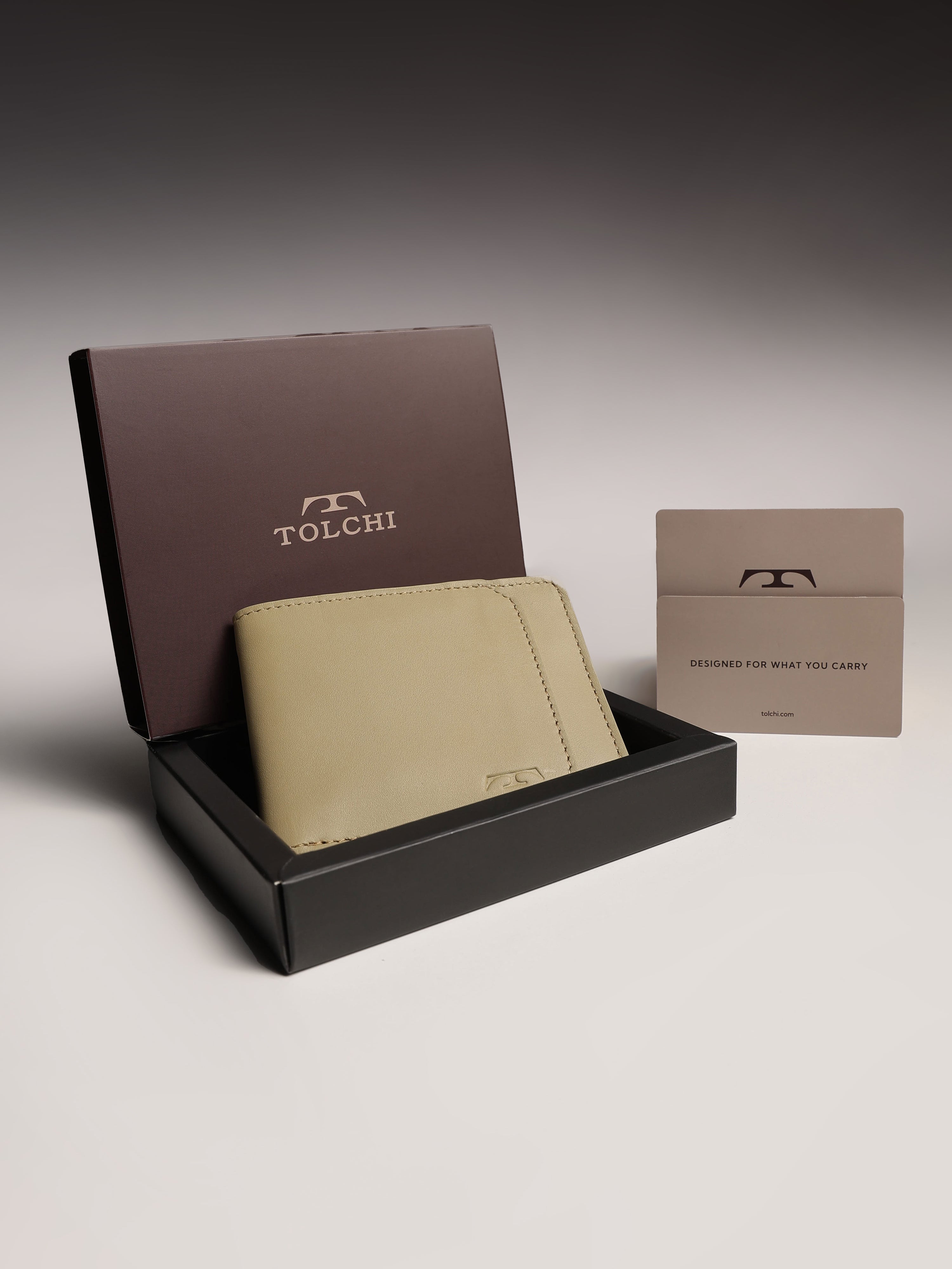 Tolchi Edge Wallet - Sandstone