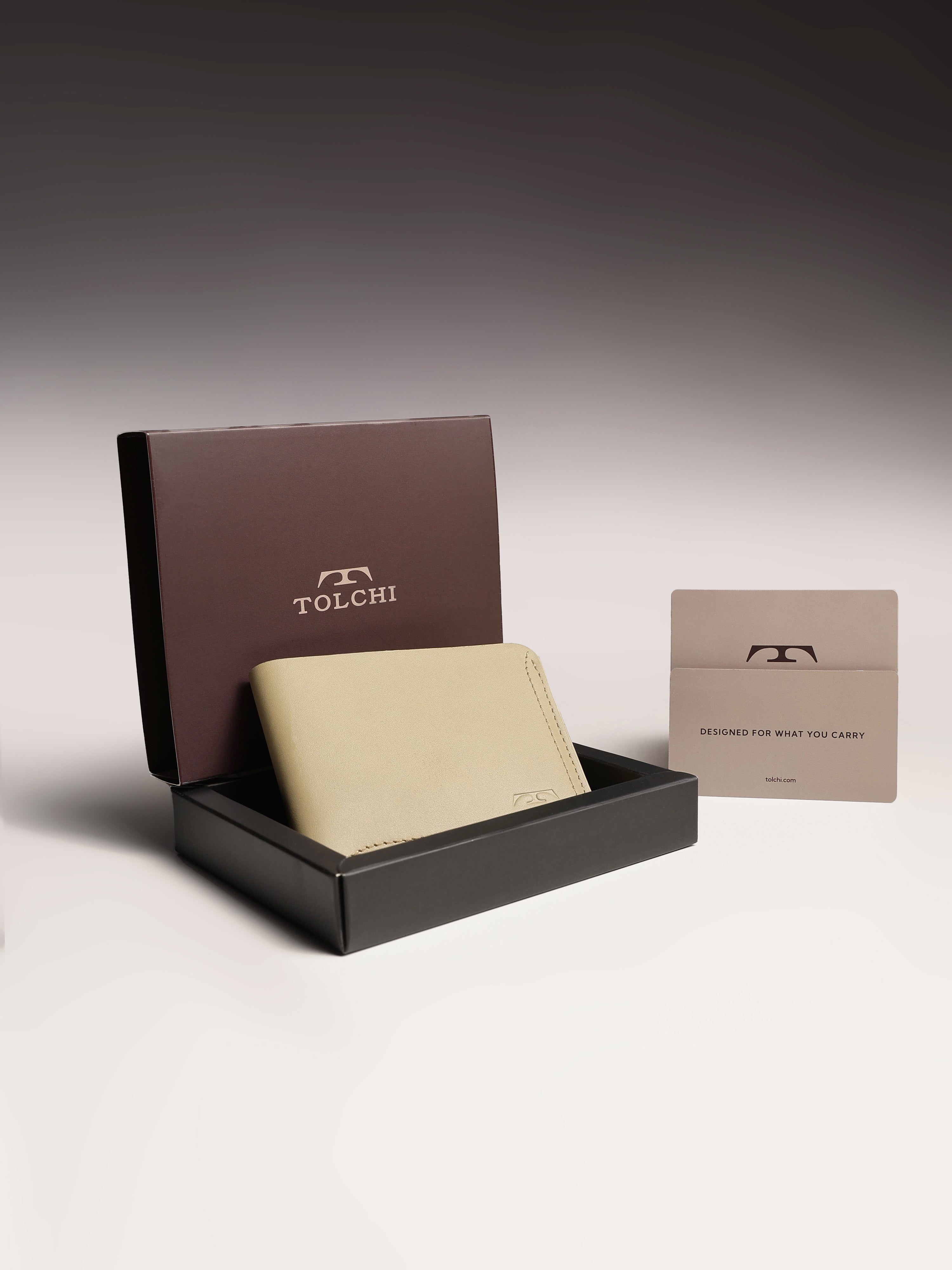 Tolchi Facet Wallet - Sandstone