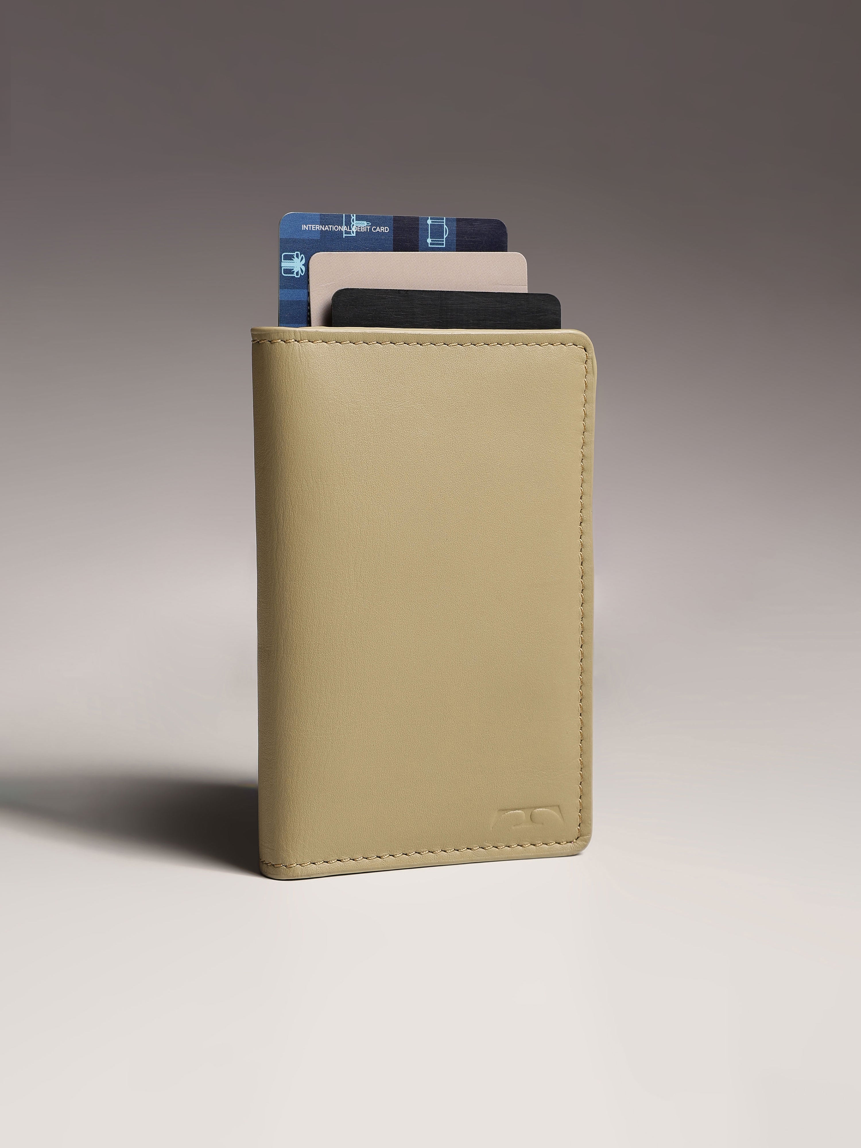 Tolchi Linea Cardholder - Sandstone