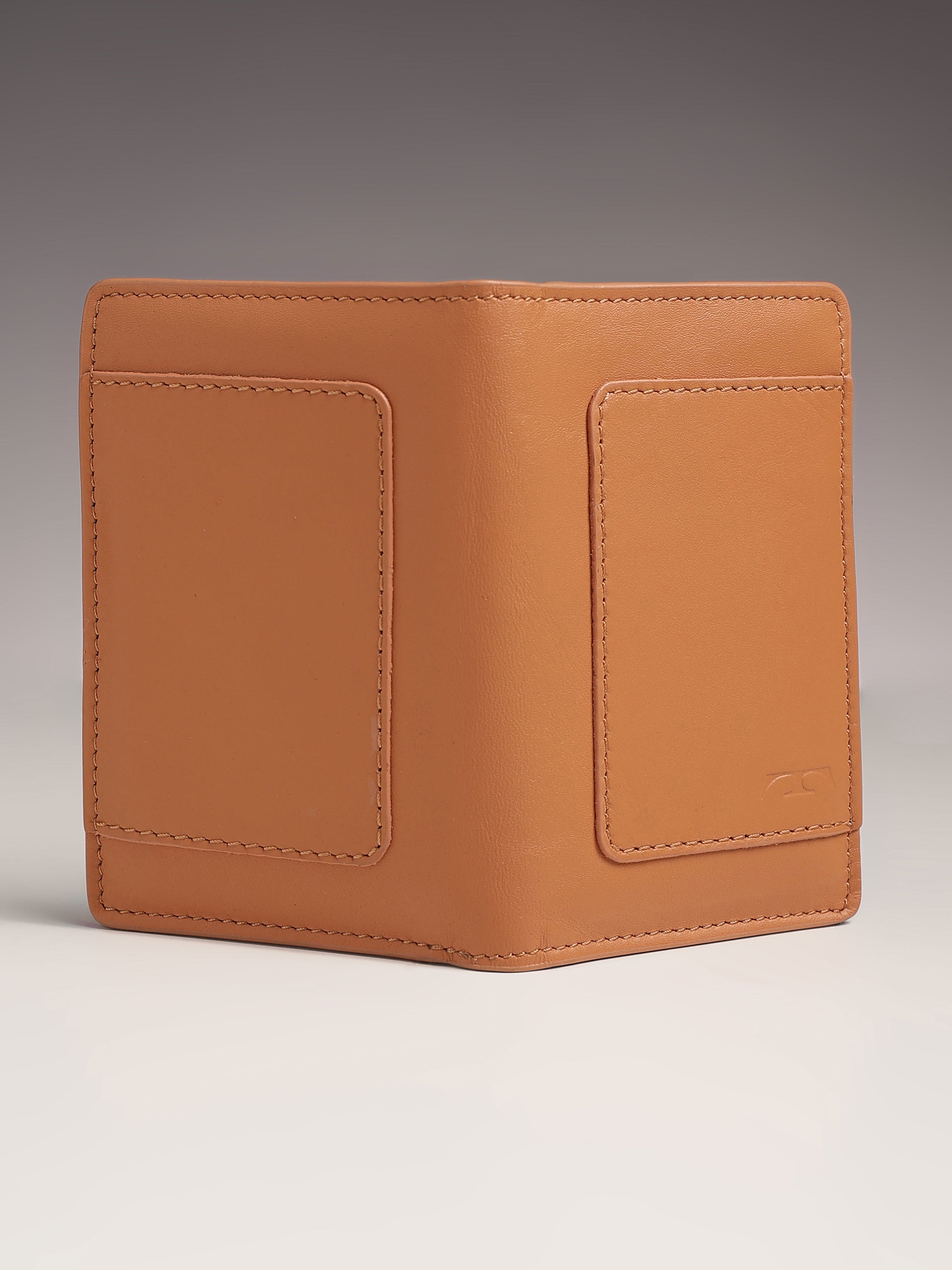 Tolchi Strata Cardholder_Caramel Brown