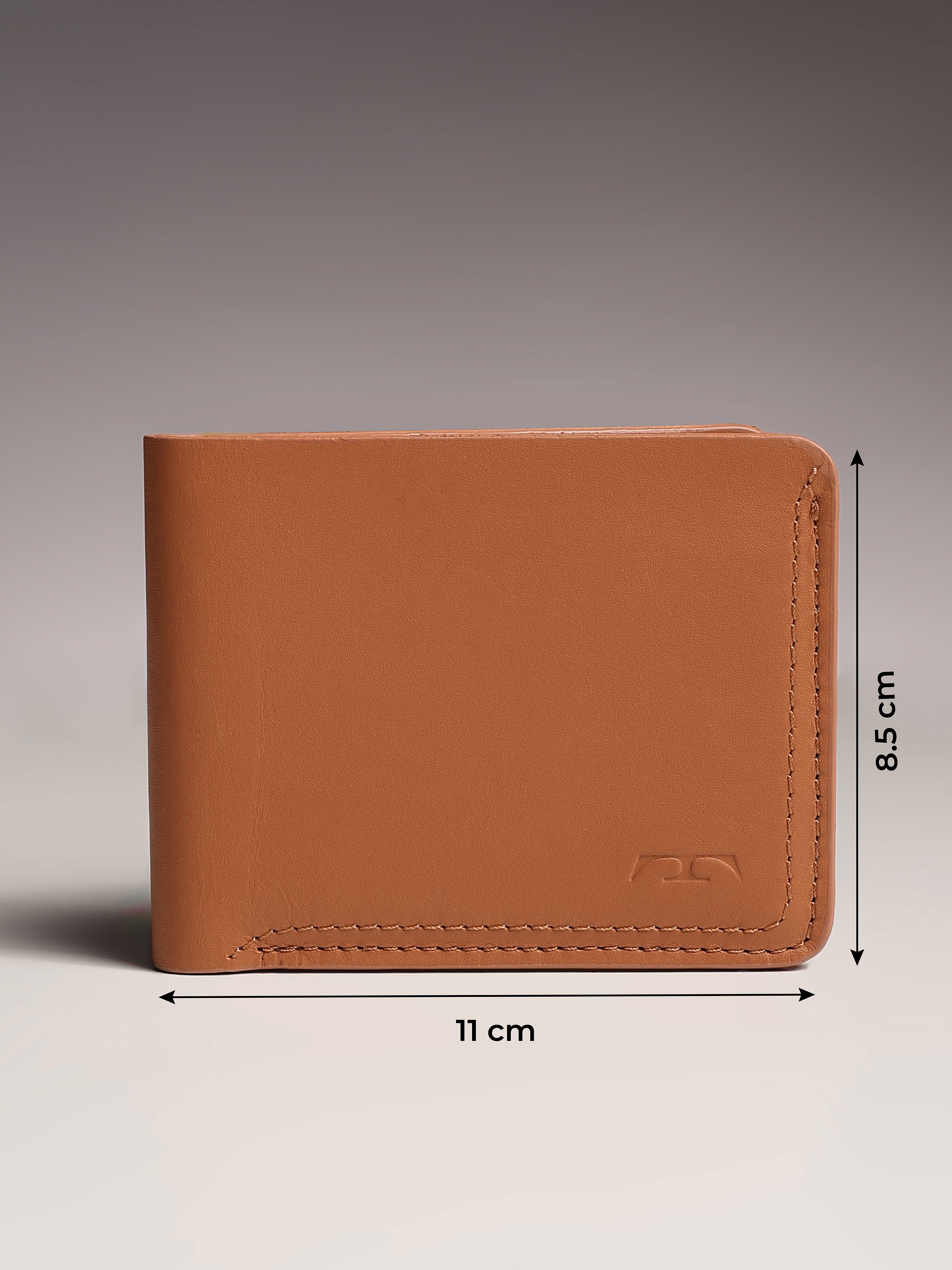 Tolchi Facet Wallet - Caramel Brown