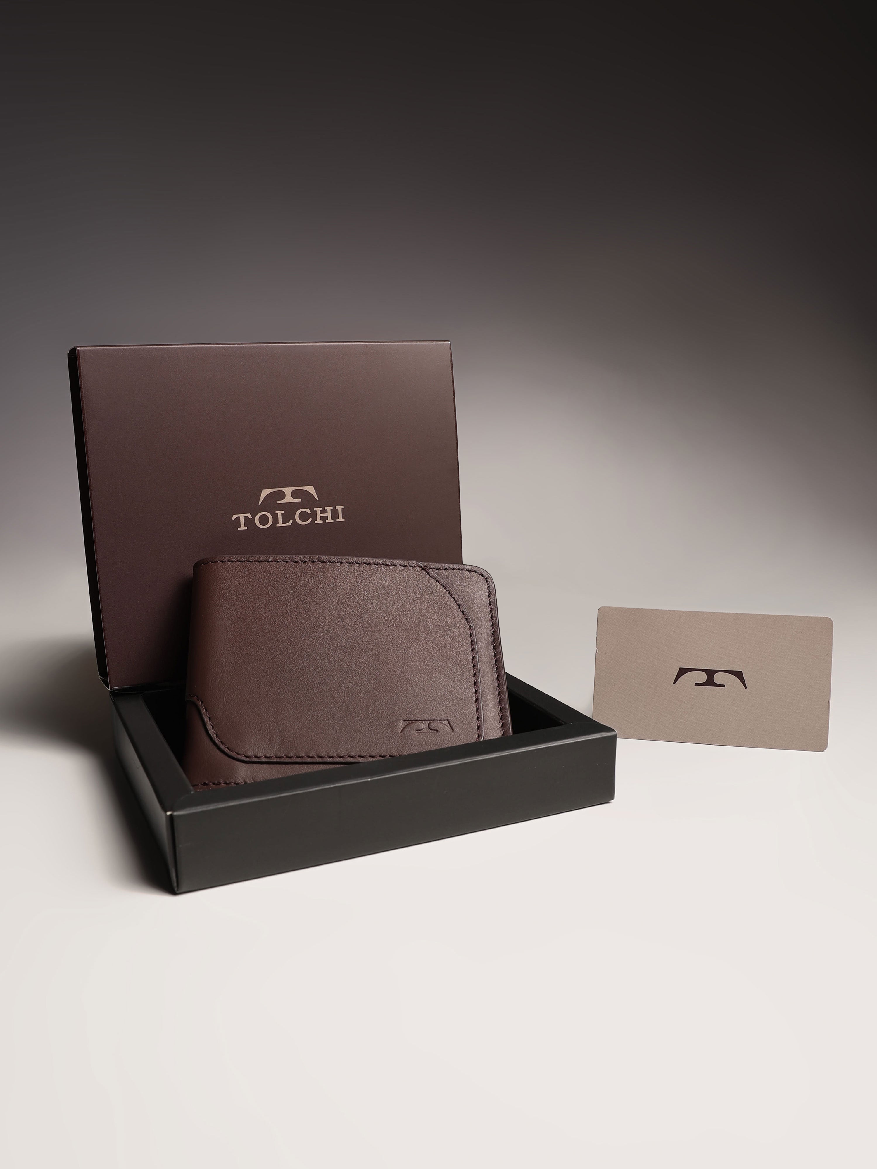 Tolchi Contour Wallet - French Roast