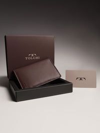 Tolchi Linea Cardholder - French Roast