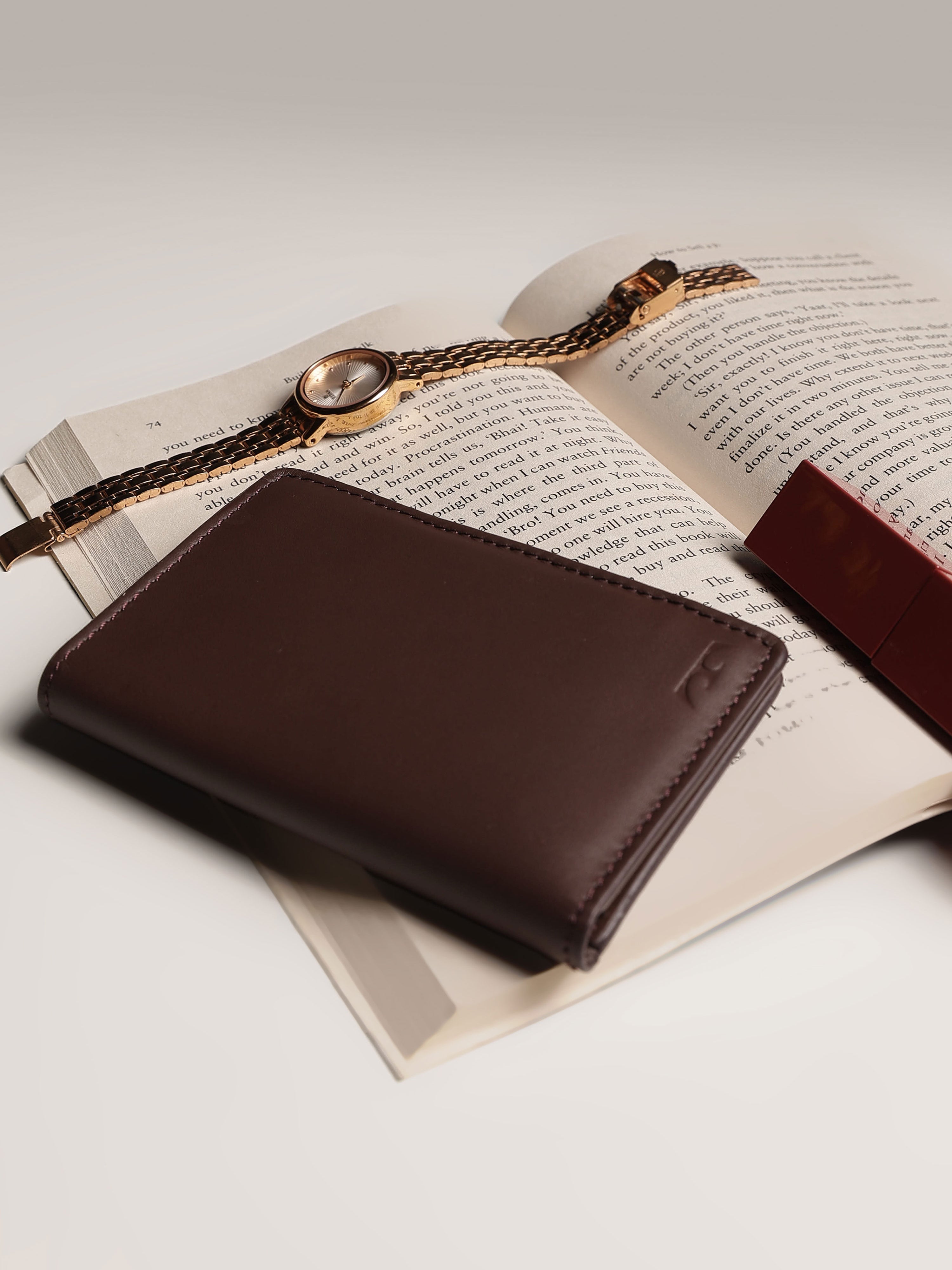 Tolchi Linea Cardholder - French Roast